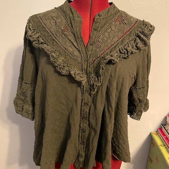 Lightly worn free people blouse - Picture 1 of 4